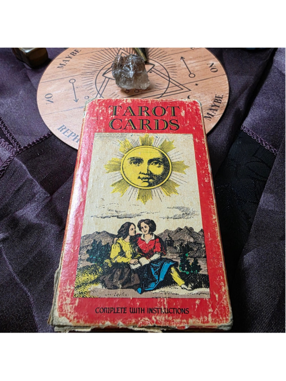 Vintage 1970s Tarot de Marseille Deck - Rare AG Müller Red Box Edition